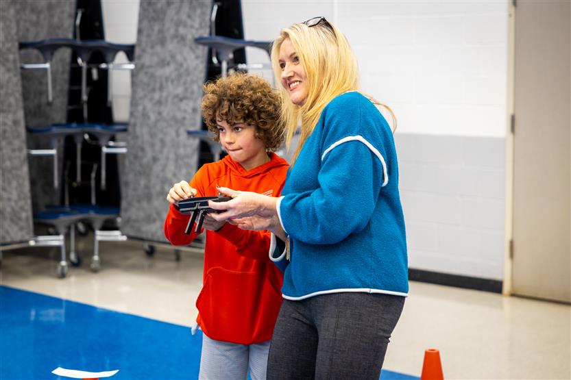 Students enjoy Crockett Elementary's STREAM Night